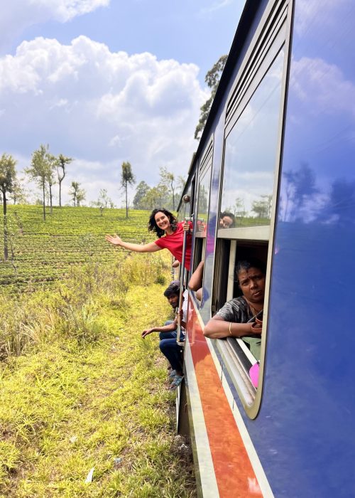 SRI LANKA en grupo tren Ella
