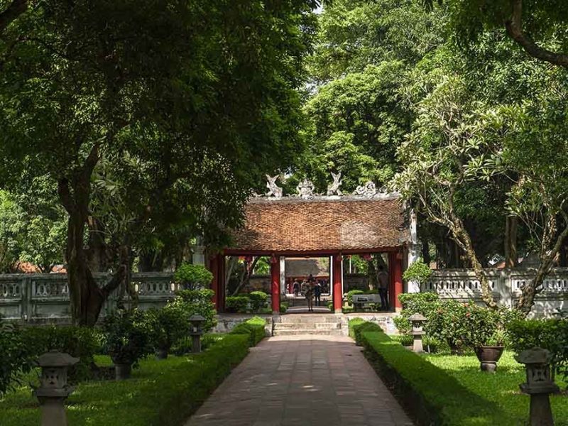 templo literatura Hanoi